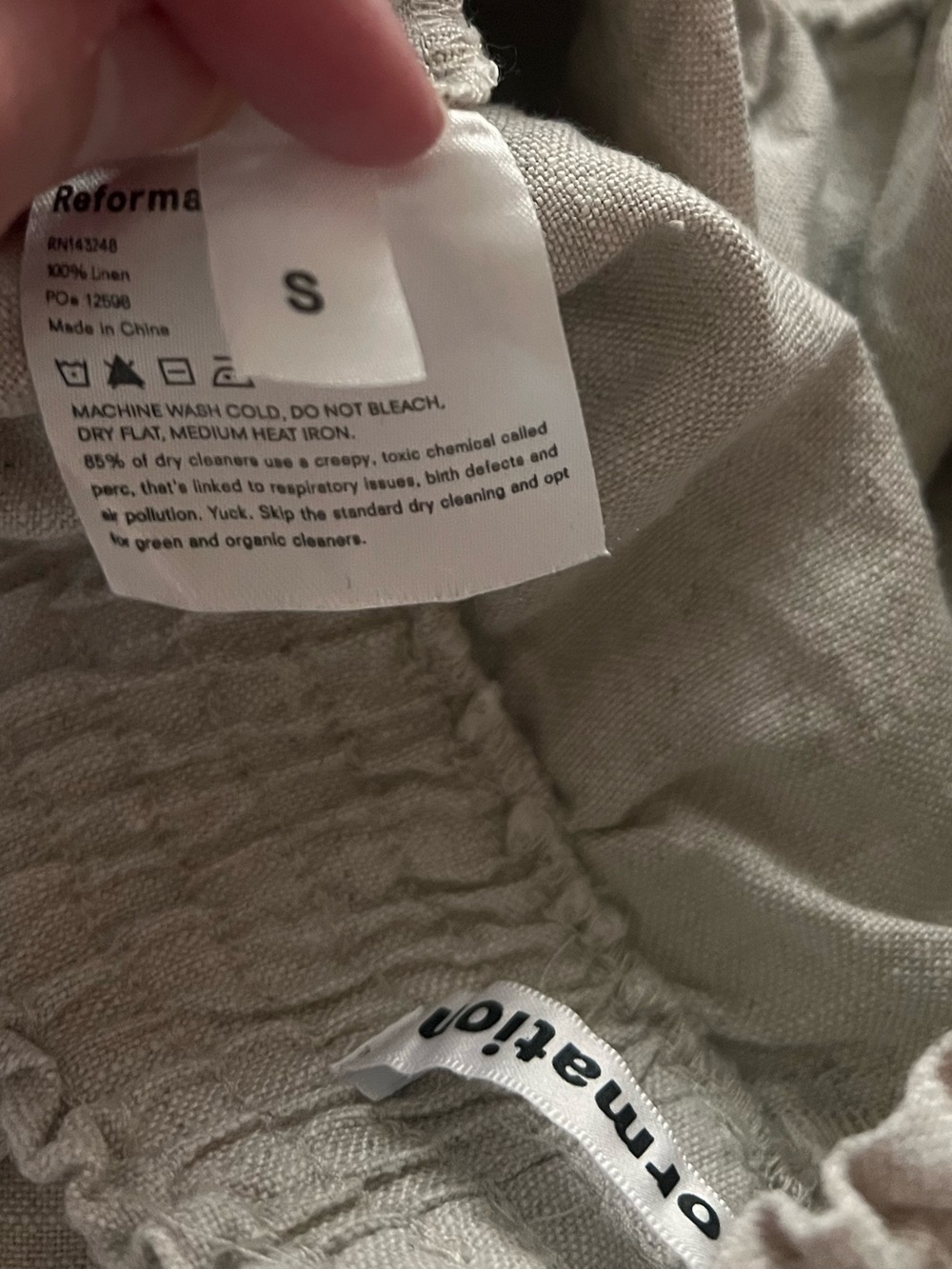 Reformation Nashville Linen Shorts - Picture 6 of 6